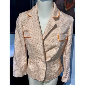 ETCETERA, LNG-SLV ORANGE BLAZER, SZ 8